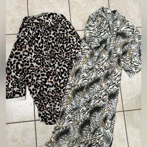 Lot of two EUC kimonos